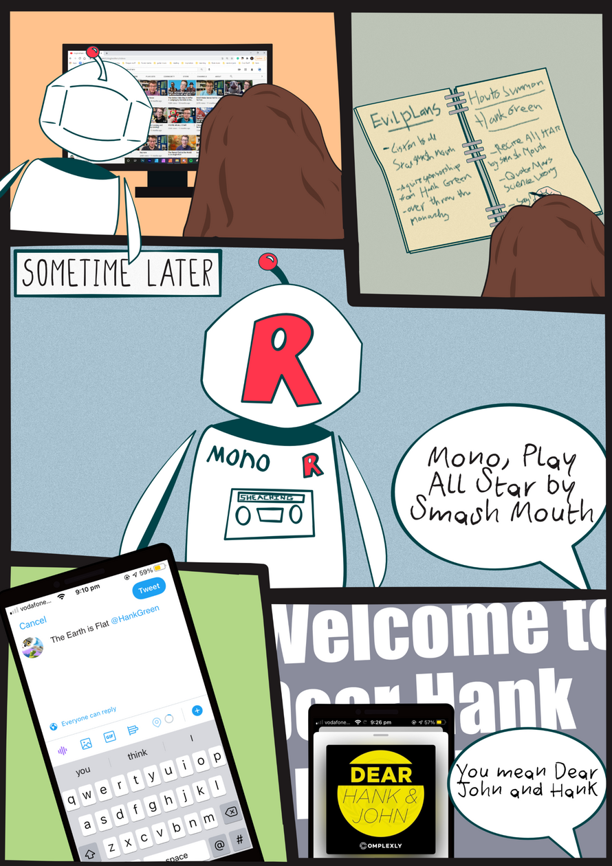 Summoning Hank Comic